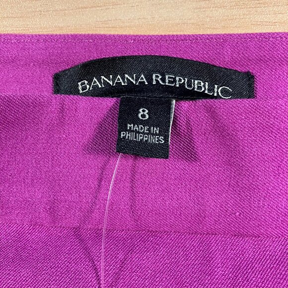 Banana Republic Orchid Skirt Size 8 NWT - Picture 2 of 6